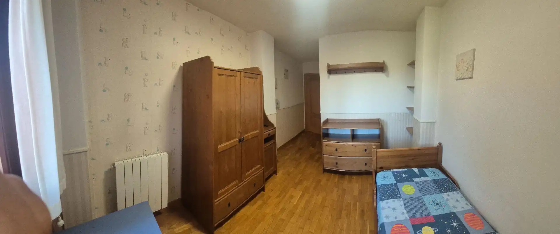 Bedroom of Flat for sale in Cistérniga  with Heating, Storage room and Furnished