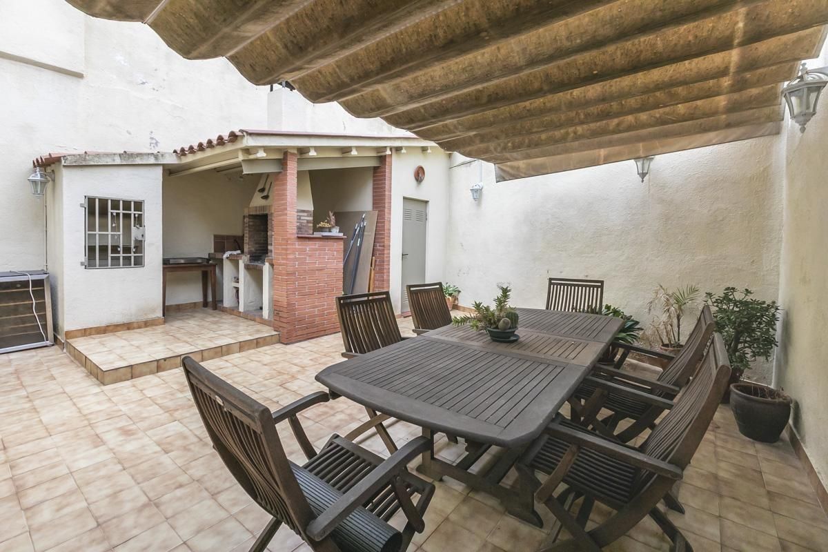 Terrassa de Casa adosada en venda en Sabadell amb Calefacció, Jardí privat i Terrassa