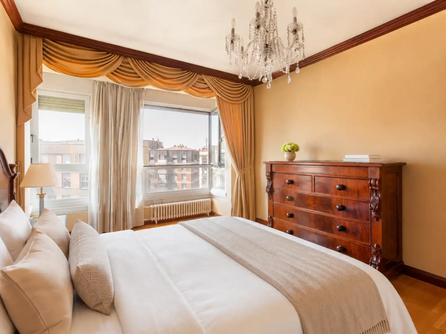 Bedroom of Attic for sale in  Pamplona / Iruña  with Heating, Parquet flooring and Terrace