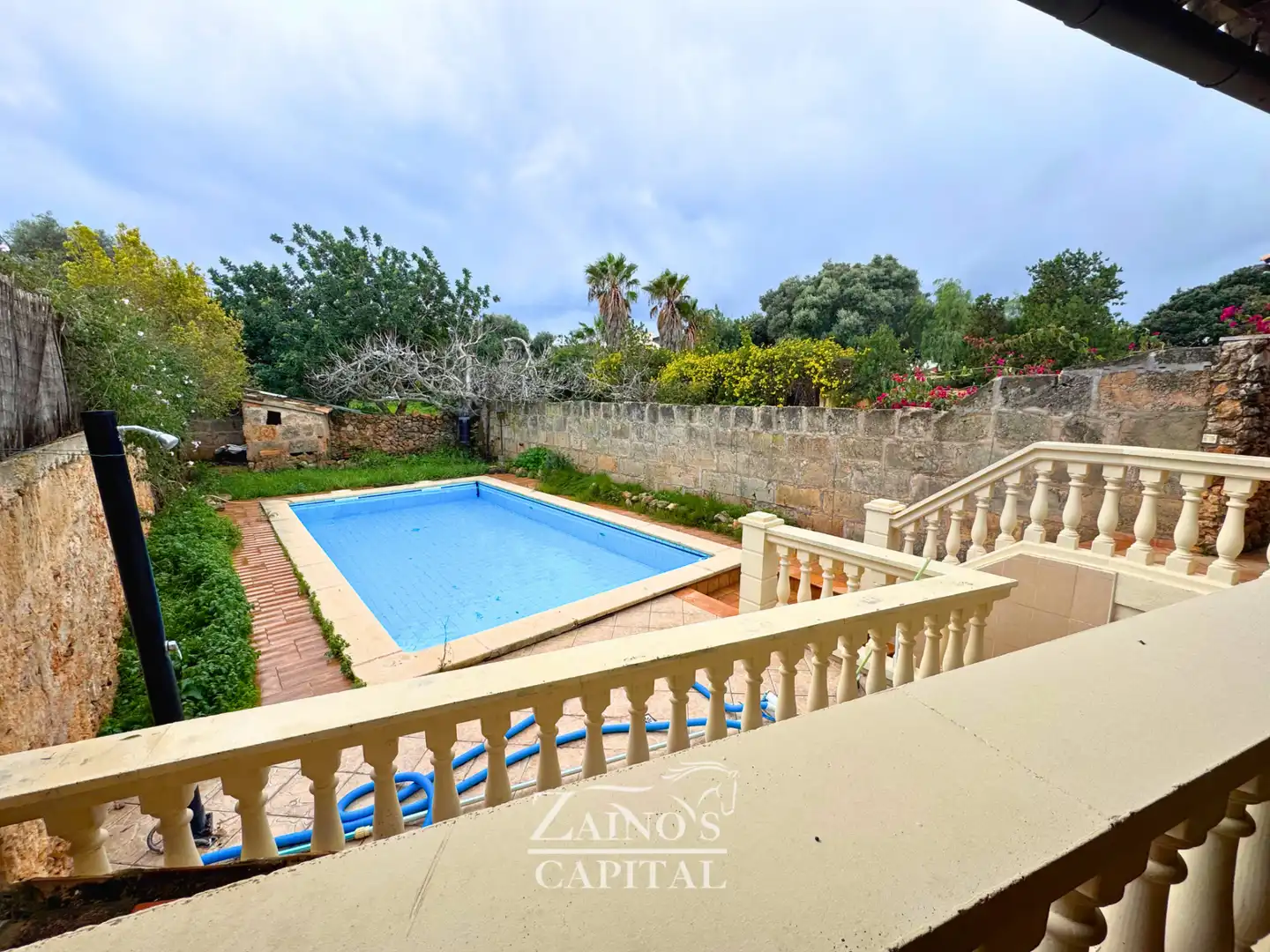 Swimming pool of Detached homes for sale in Marratxí  with Air Conditioner, Heating and Private garden