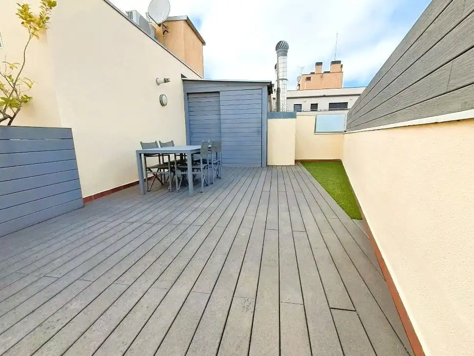 Terrace of Flat for sale in Mataró  with Air Conditioner, Heating and Terrace