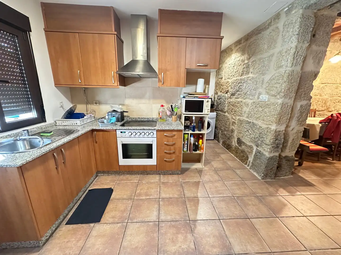 Kitchen of Houses for sale in Baños de Molgas  with Furnished, Oven and Washing machine