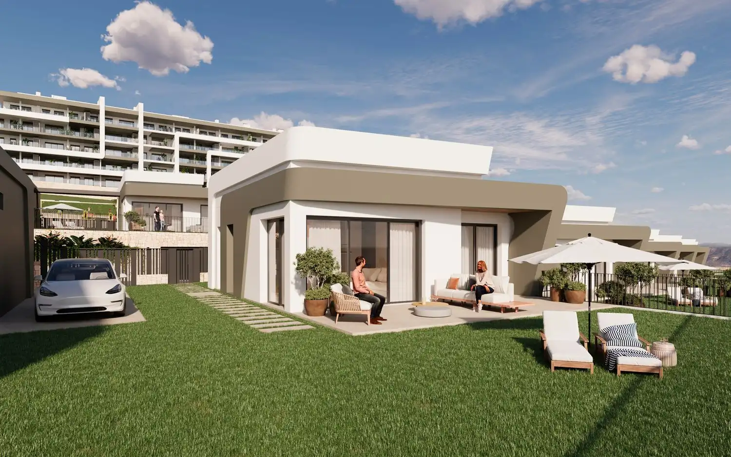 Exterior view of Flat for sale in Mutxamel  with Private garden, Terrace and Storage room