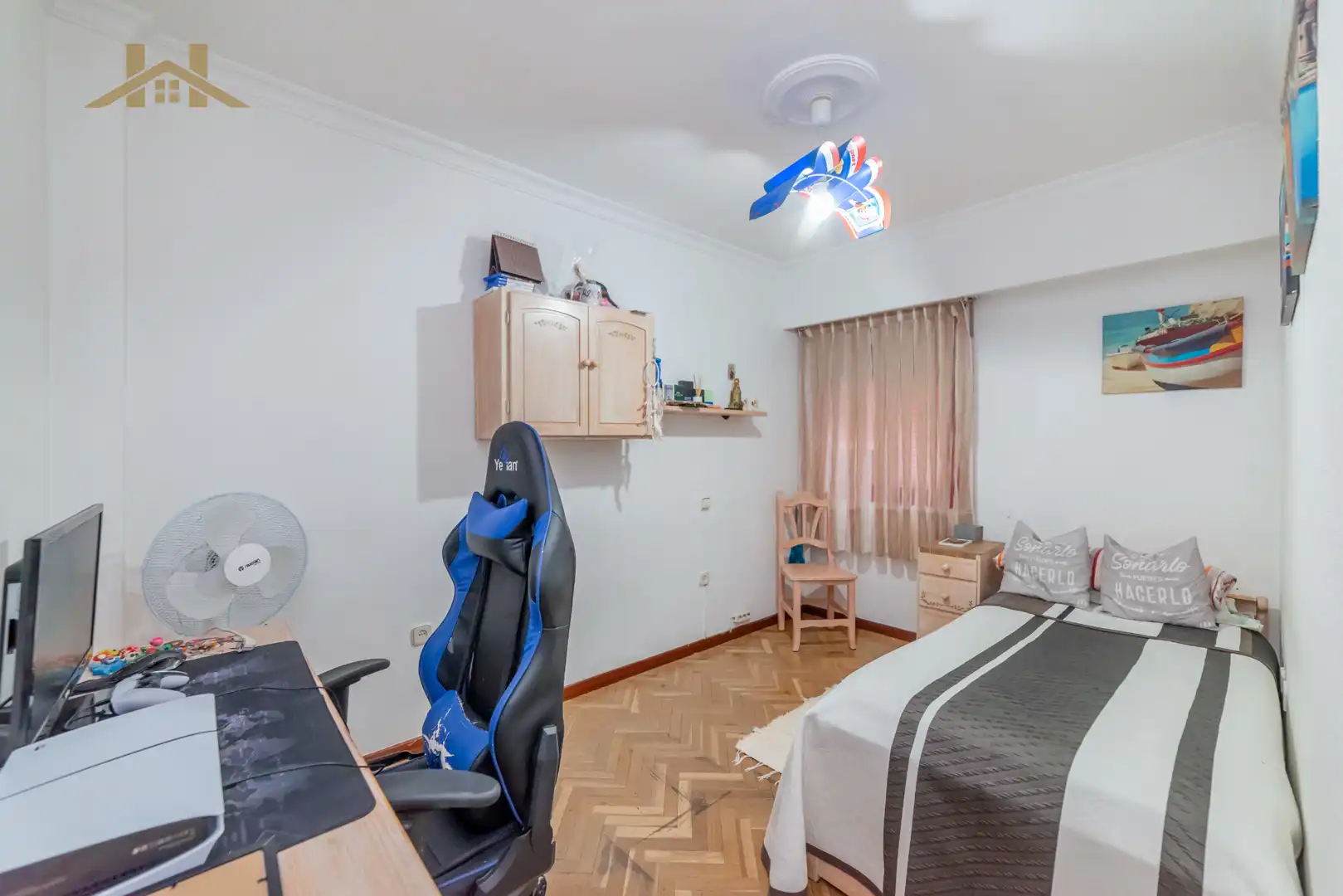 Bedroom of Flat for sale in Aranjuez  with Air Conditioner and Balcony