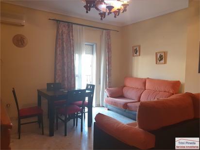 Living room of Flat for sale in  Sevilla Capital  with Air Conditioner, Heating and Furnished