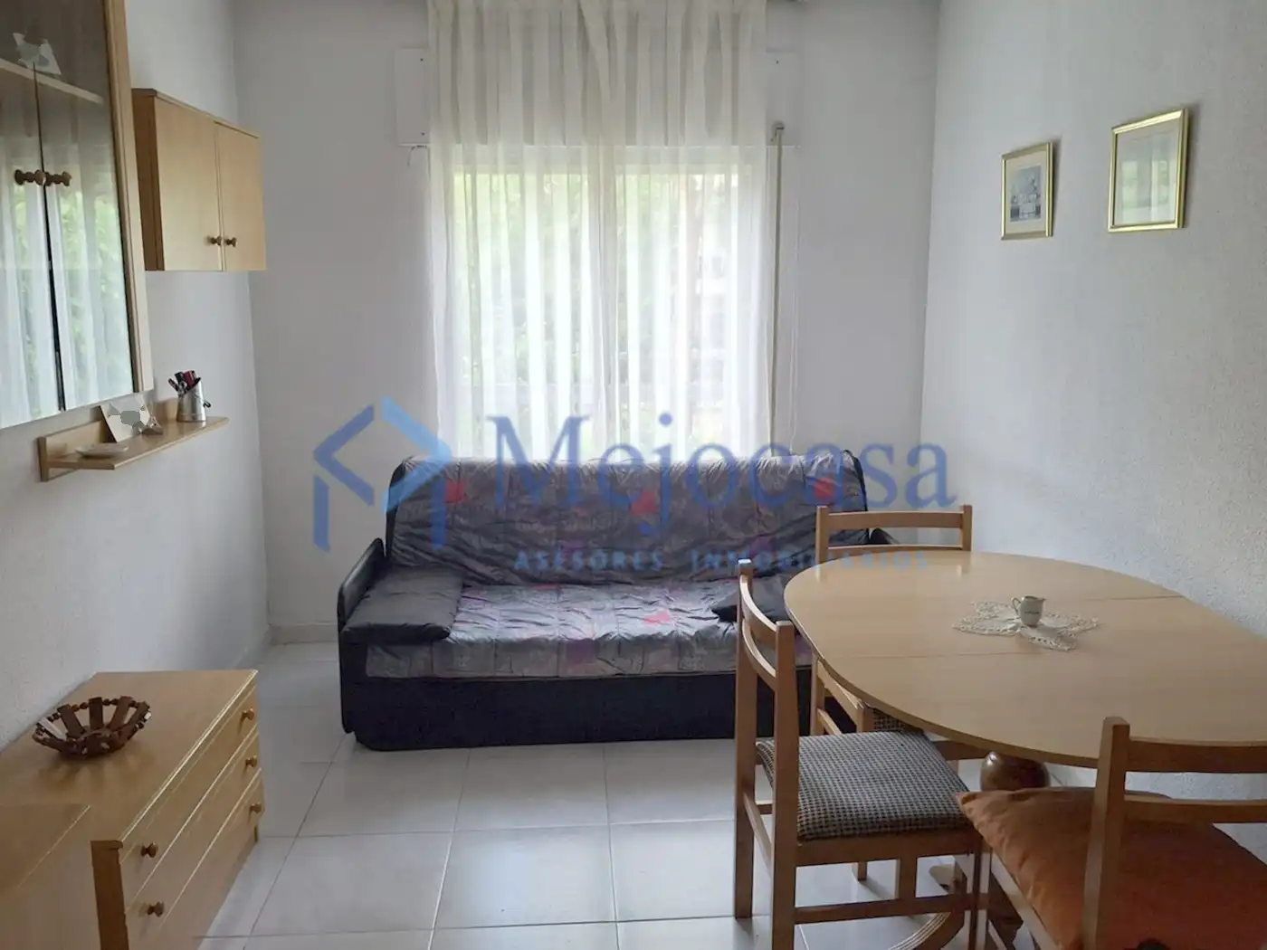 Sala de estar de Piso en venta en Madrid con Calefacción, Jardín privado y Terraza