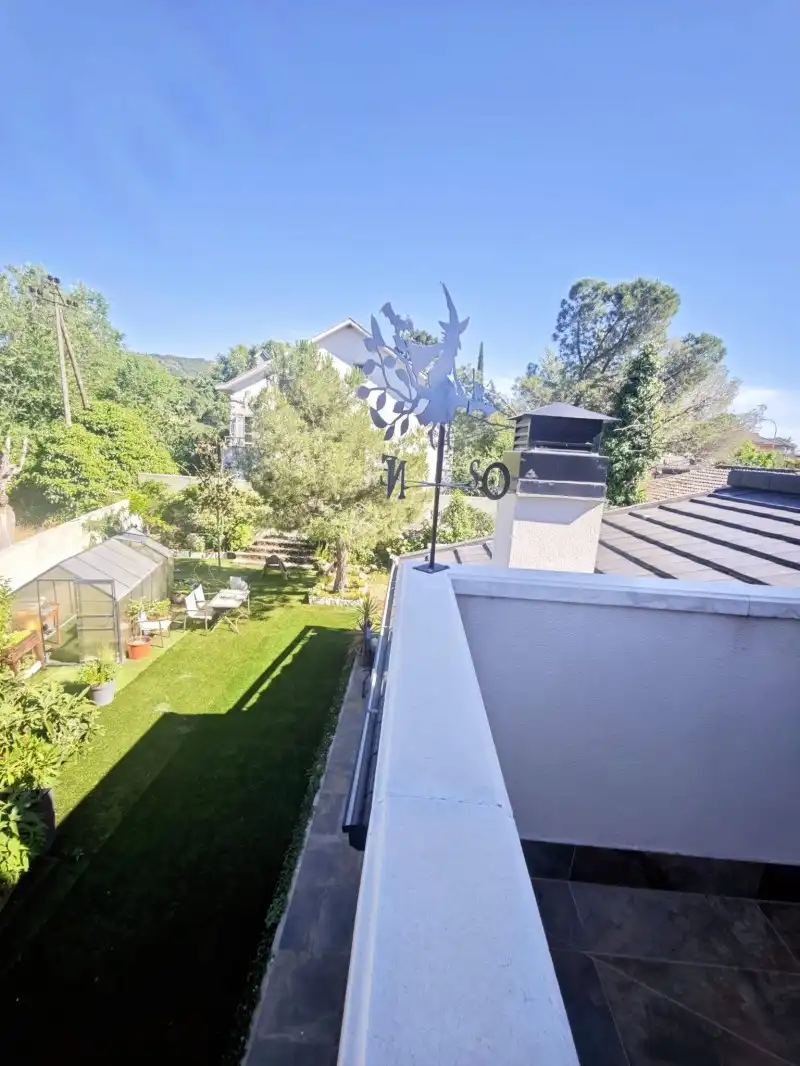 Jardí de Casa o xalet en venda en Moralzarzal amb Aire condicionat, Calefacció i Piscina