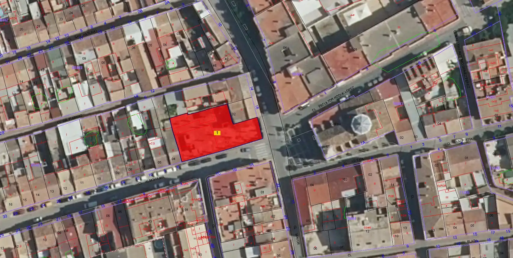 Vista exterior de Edifici en venda en Murcia