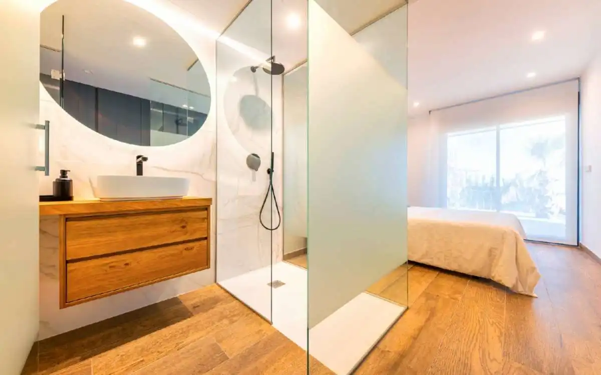 Badezimmer von Maisonette zum Verkauf in Benitachell / El Poble Nou de Benitatxell mit Terrasse und Gemeinschaftspool