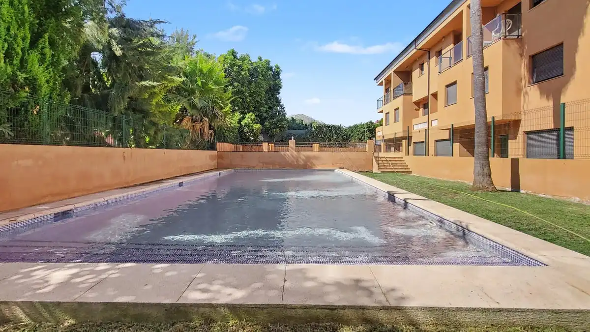 Piscina de Apartamento en venta en Pedreguer con Aire acondicionado, Calefacción y Jardín privado
