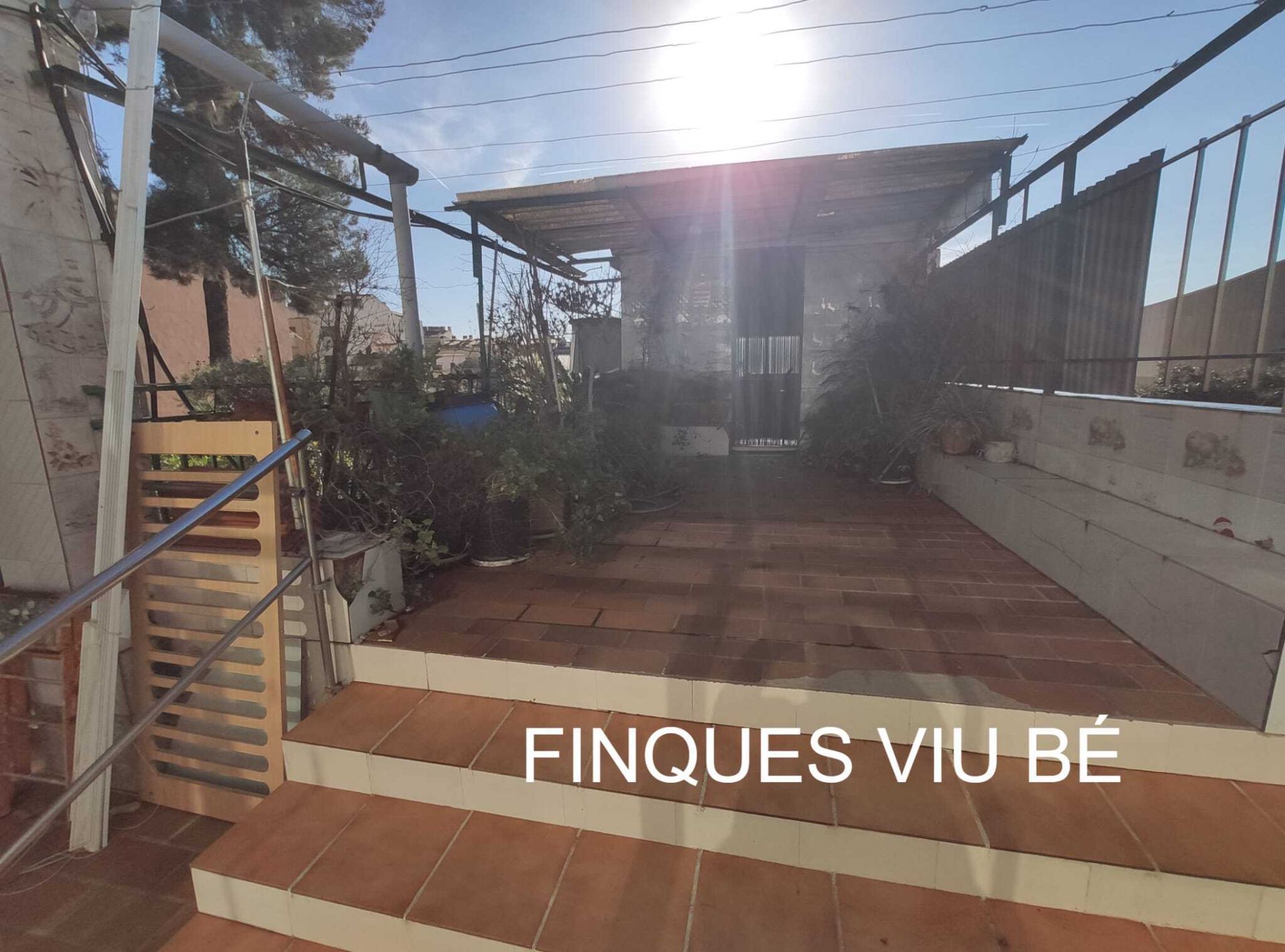 Terrace of Single-family semi-detached for sale in Terrassa  with Heating, Private garden and Terrace
