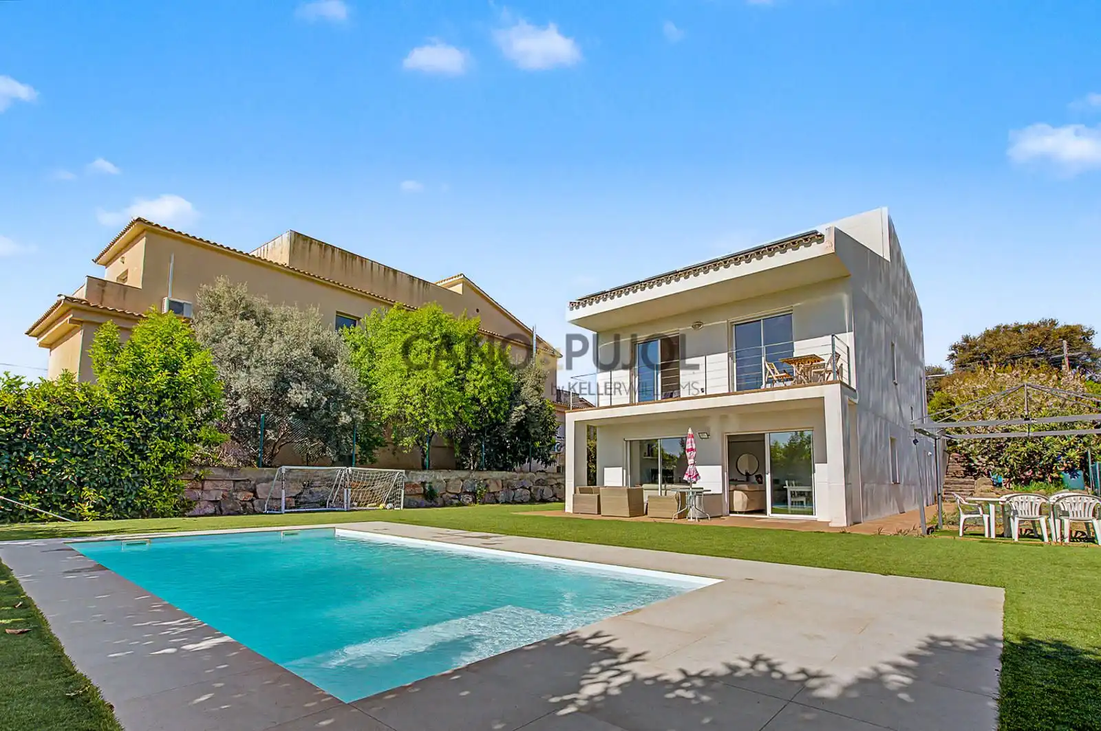 Vista exterior de Casa o chalet en venta en Bigues i Riells del Fai con Aire acondicionado, Calefacción y Terraza