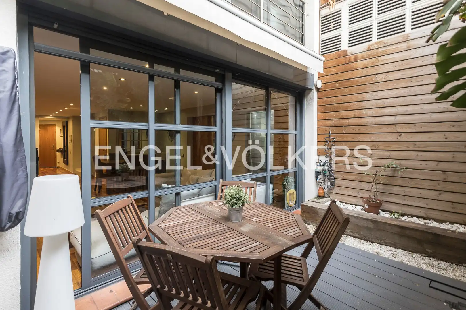 Terrace of Duplexes for sale in Barcelona  with Heating, Parquet flooring and Furnished