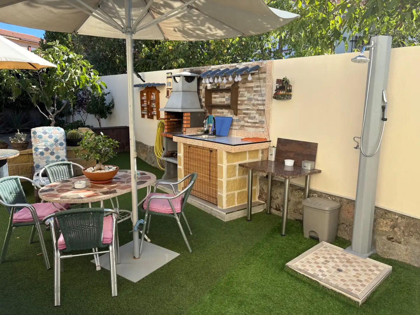 Terraza de Casa o chalet en venta en Navalagamella, Madrid