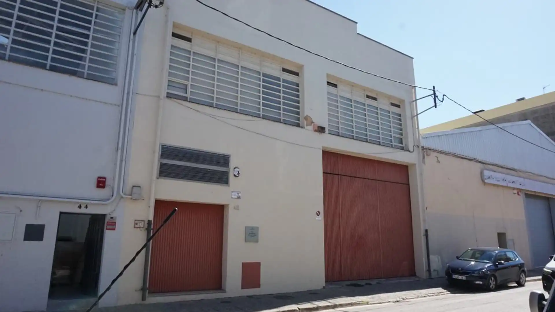 Exterior view of Industrial buildings for rent in Girona Capital