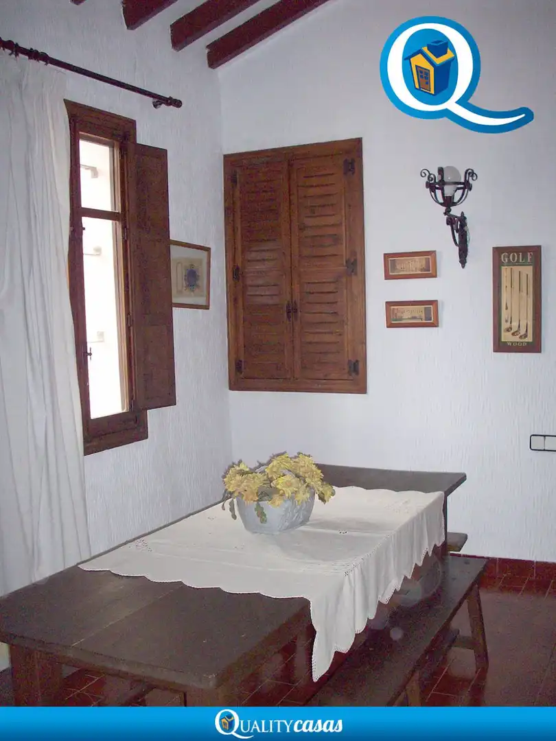 Dining room of Houses for sale in Aigües  with Heating, Terrace and Storage room