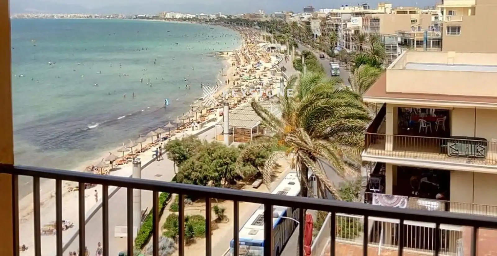 Vista exterior de Pis de lloguer en  Palma de Mallorca amb Aire condicionat i Terrassa