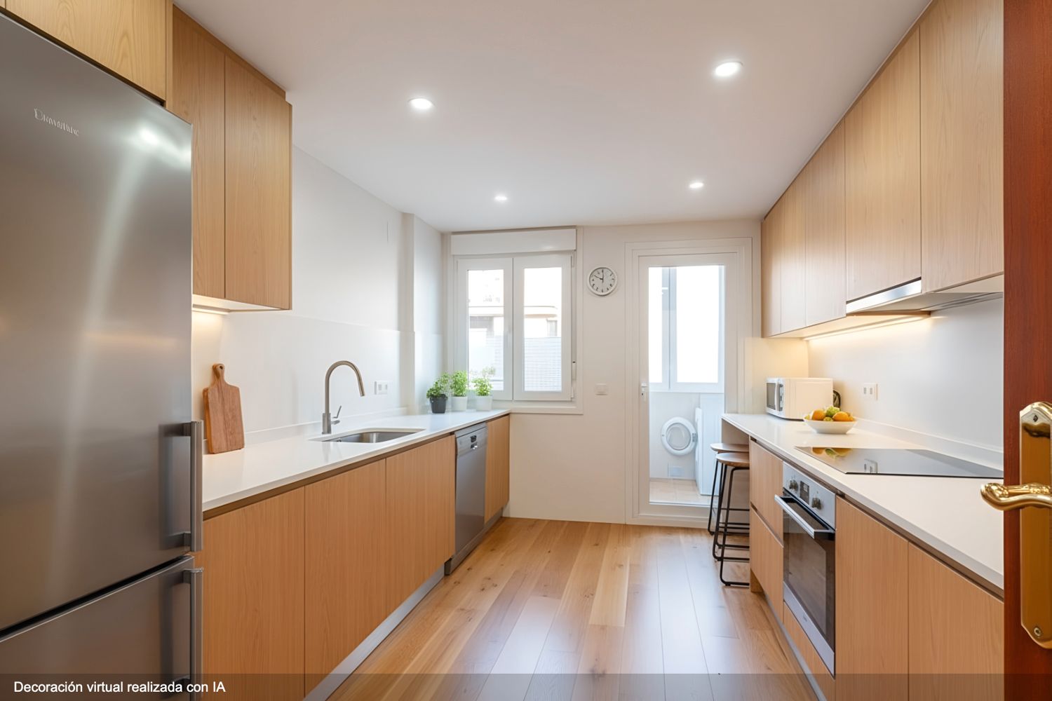 Kitchen of Apartment for sale in El Escorial  with Heating