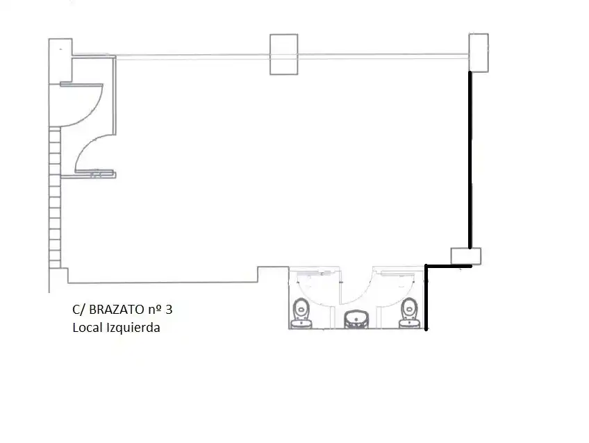 Oficina de lloguer a Calle de Brazato, 3, Casablanca