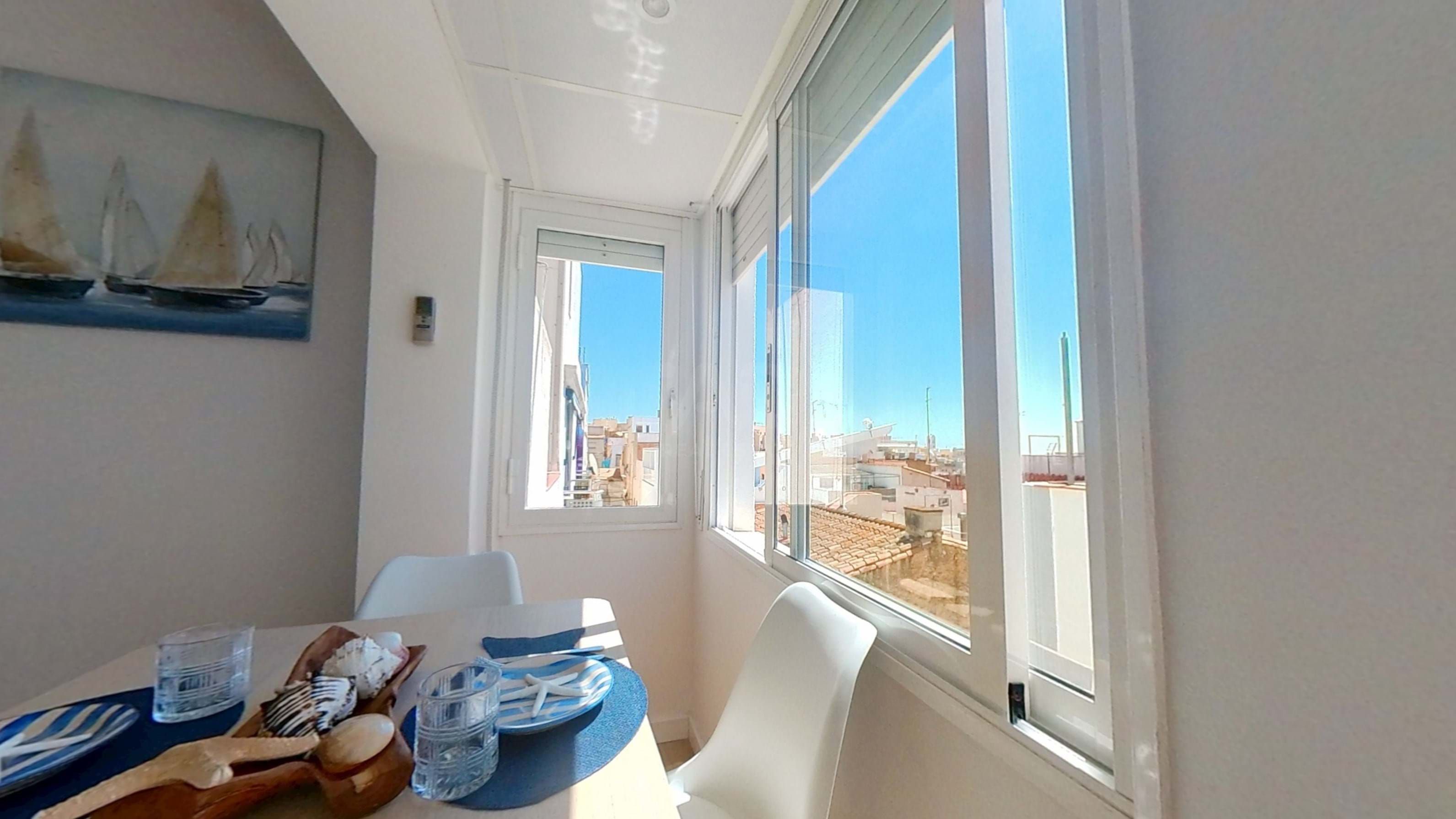 Balcony of Flat for sale in L'Ametlla de Mar   with Air Conditioner and Terrace