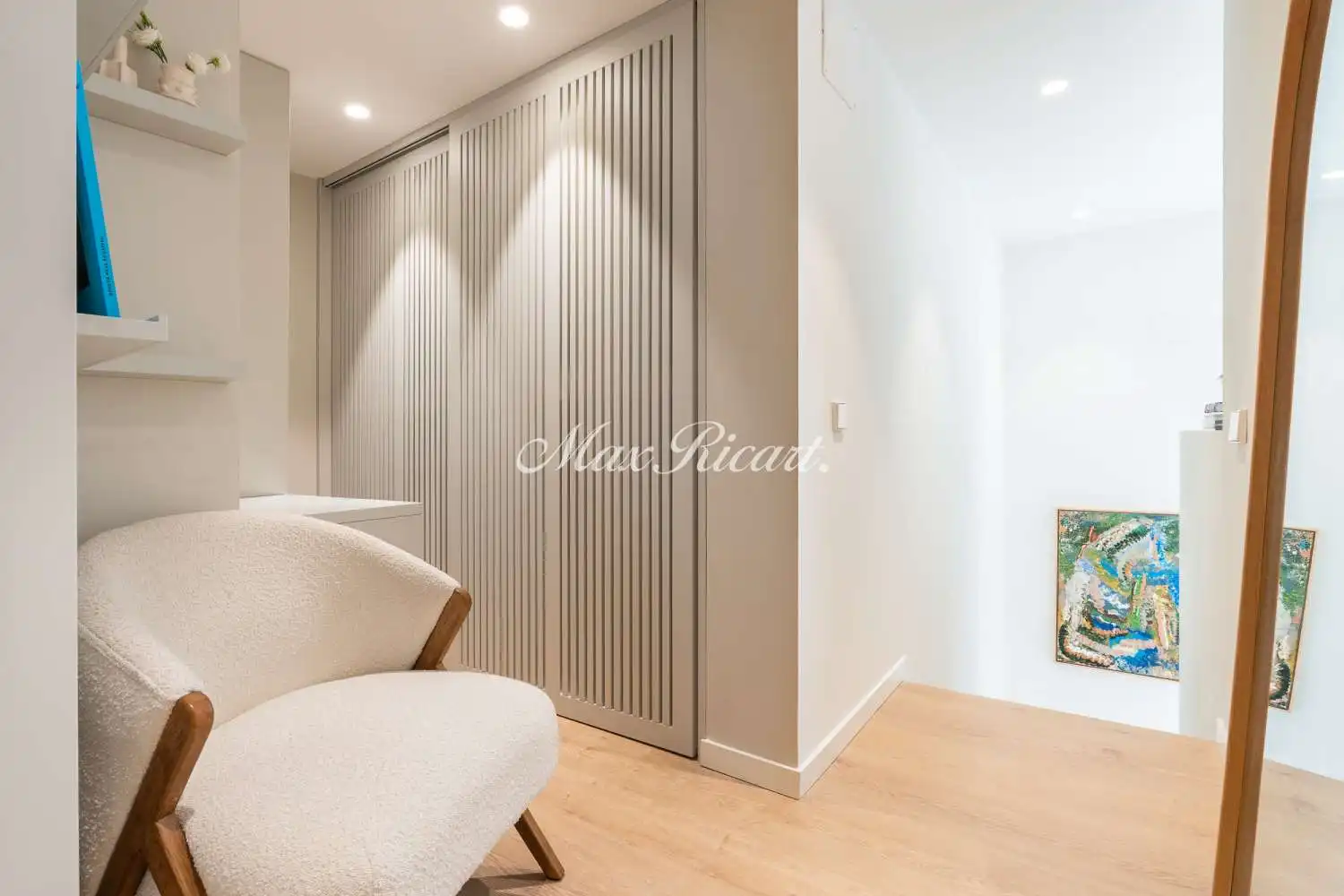 Bedroom of Flat for sale in Barcelona  with Air Conditioner, Terrace and Swimming Pool