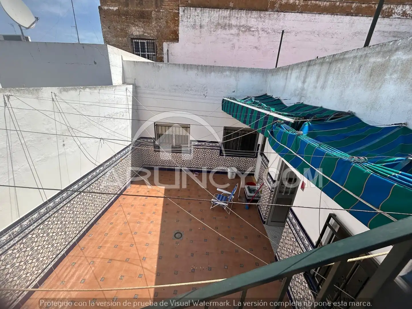 Terraza de Casa o chalet de alquiler en Alcalá de Guadaira con Aire acondicionado, Terraza y Trastero