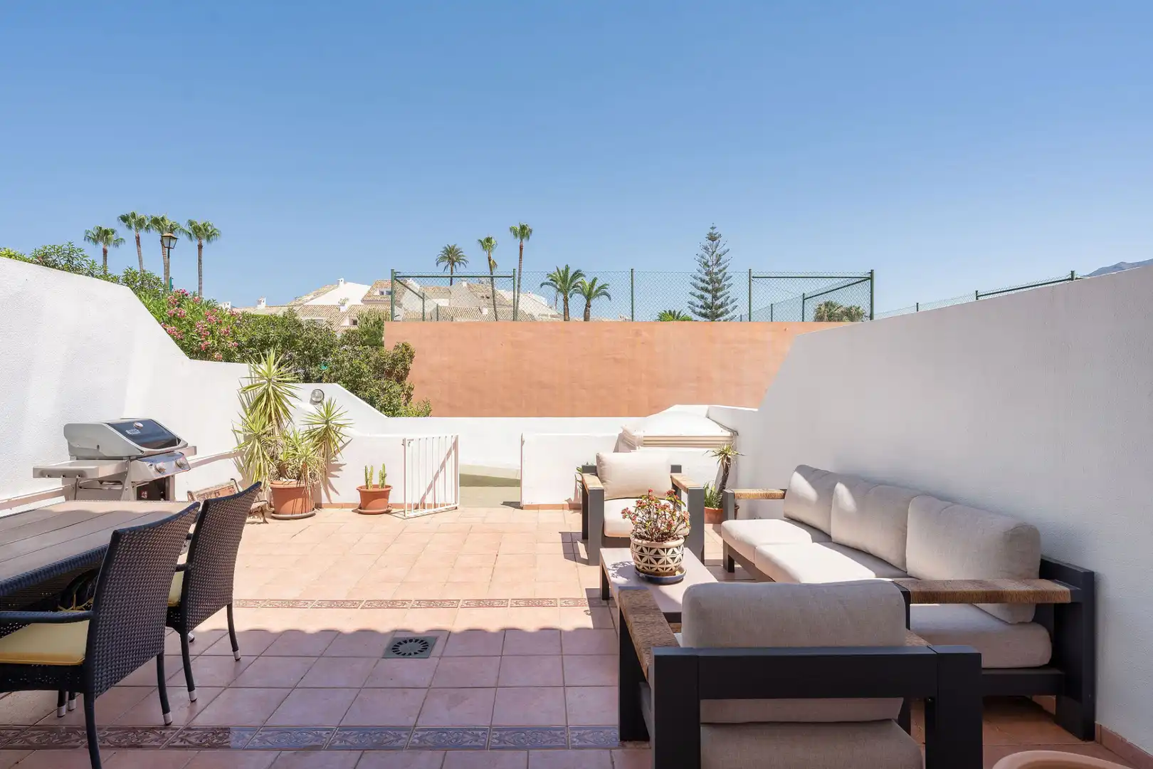 Terraza de Casa adosada en venta en Marbella con Aire acondicionado, Terraza y Piscina
