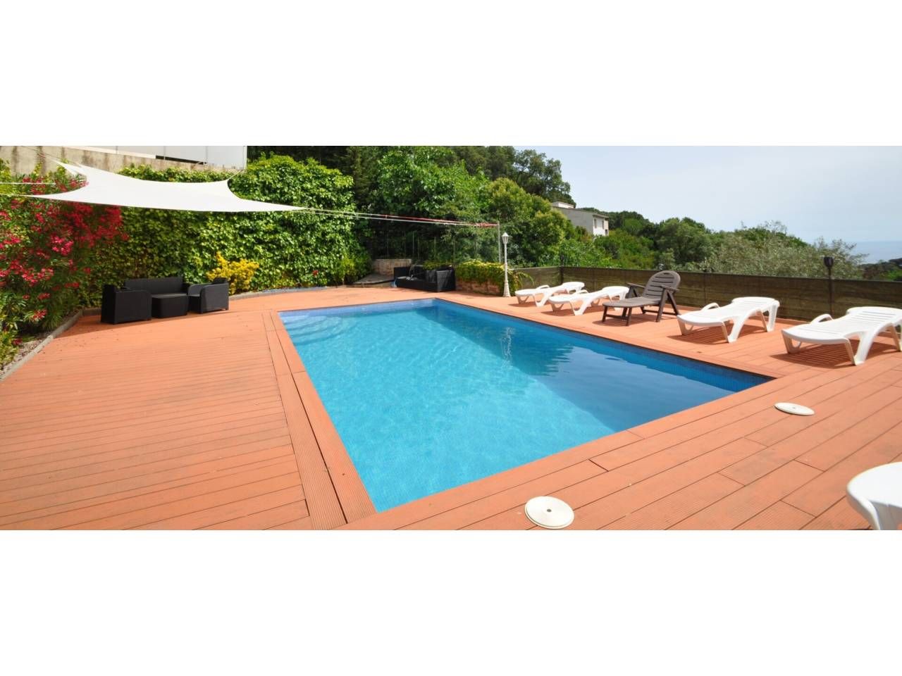 Piscina de Casa o xalet en venda en Lloret de Mar amb Jardí privat, Piscina i Moblat