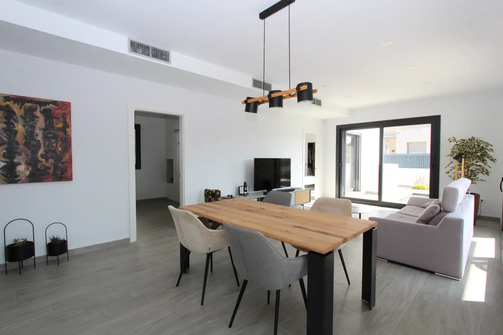 Comedor de Casa o chalet en venta en Montbrió del Camp con Aire acondicionado, Jardín privado y Piscina
