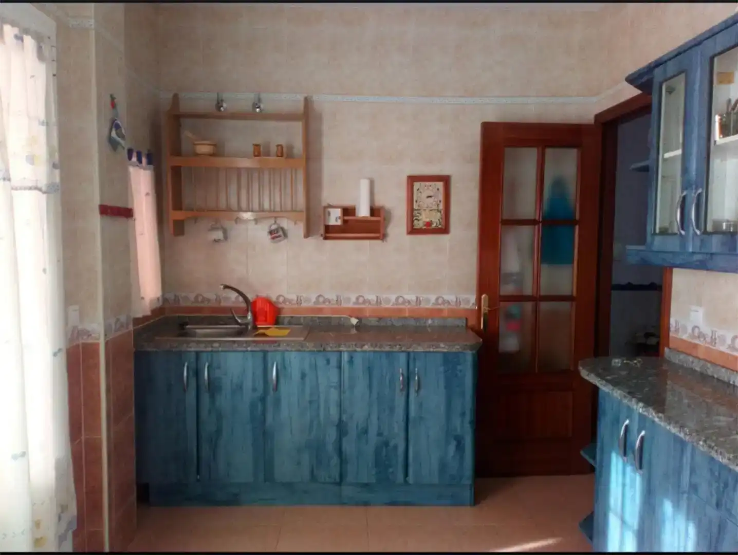 Cocina de Casa adosada en venta en Llerena con Aire acondicionado, Trastero y Amueblado