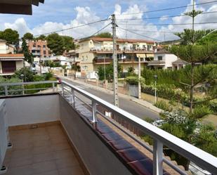 Exterior view of Single-family semi-detached for sale in Calafell  with Air Conditioner, Private garden and Terrace