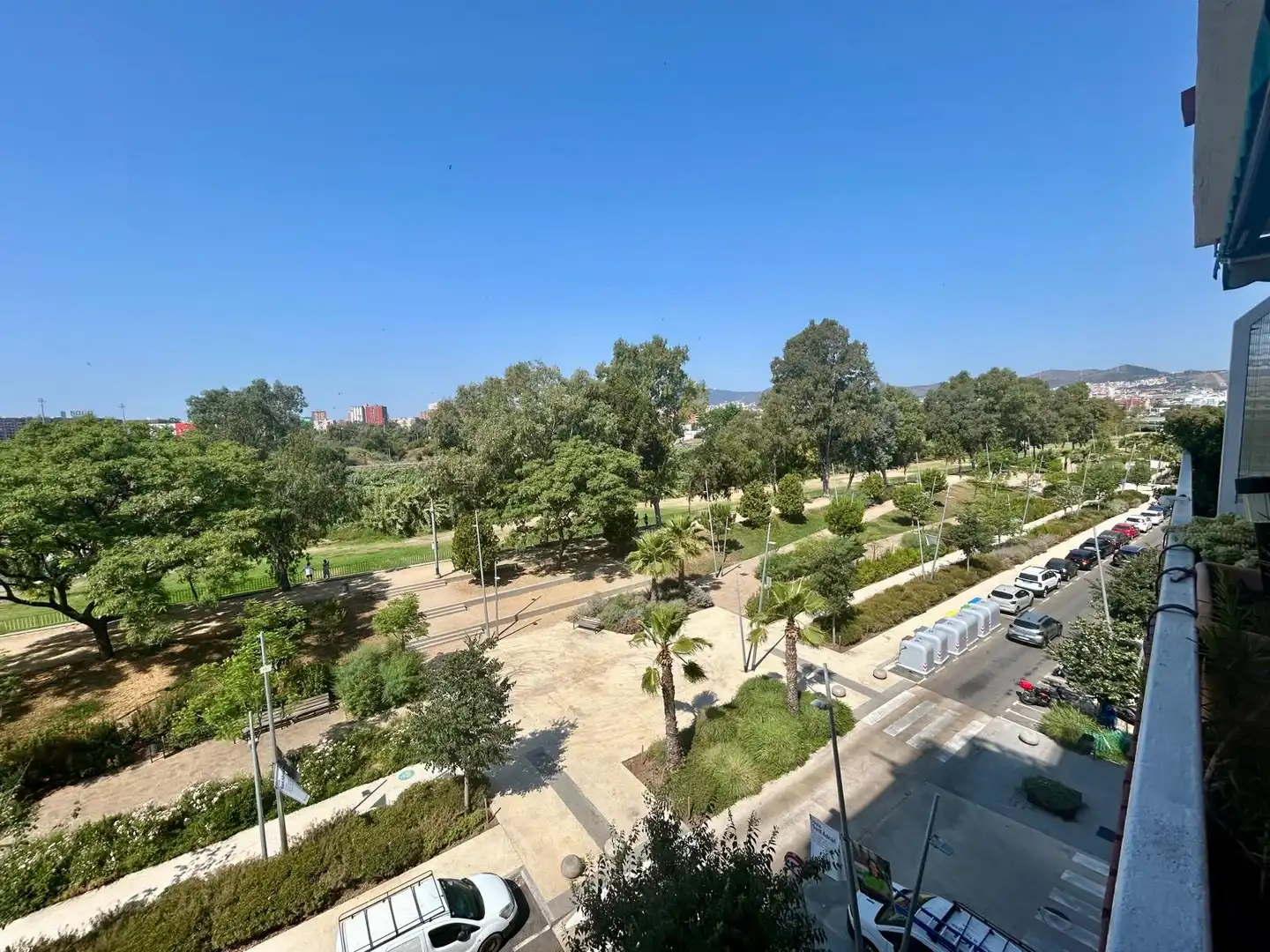 Vista exterior de Pis en venda en Sant Adrià de Besòs amb Aire condicionat, Moblat i Forn