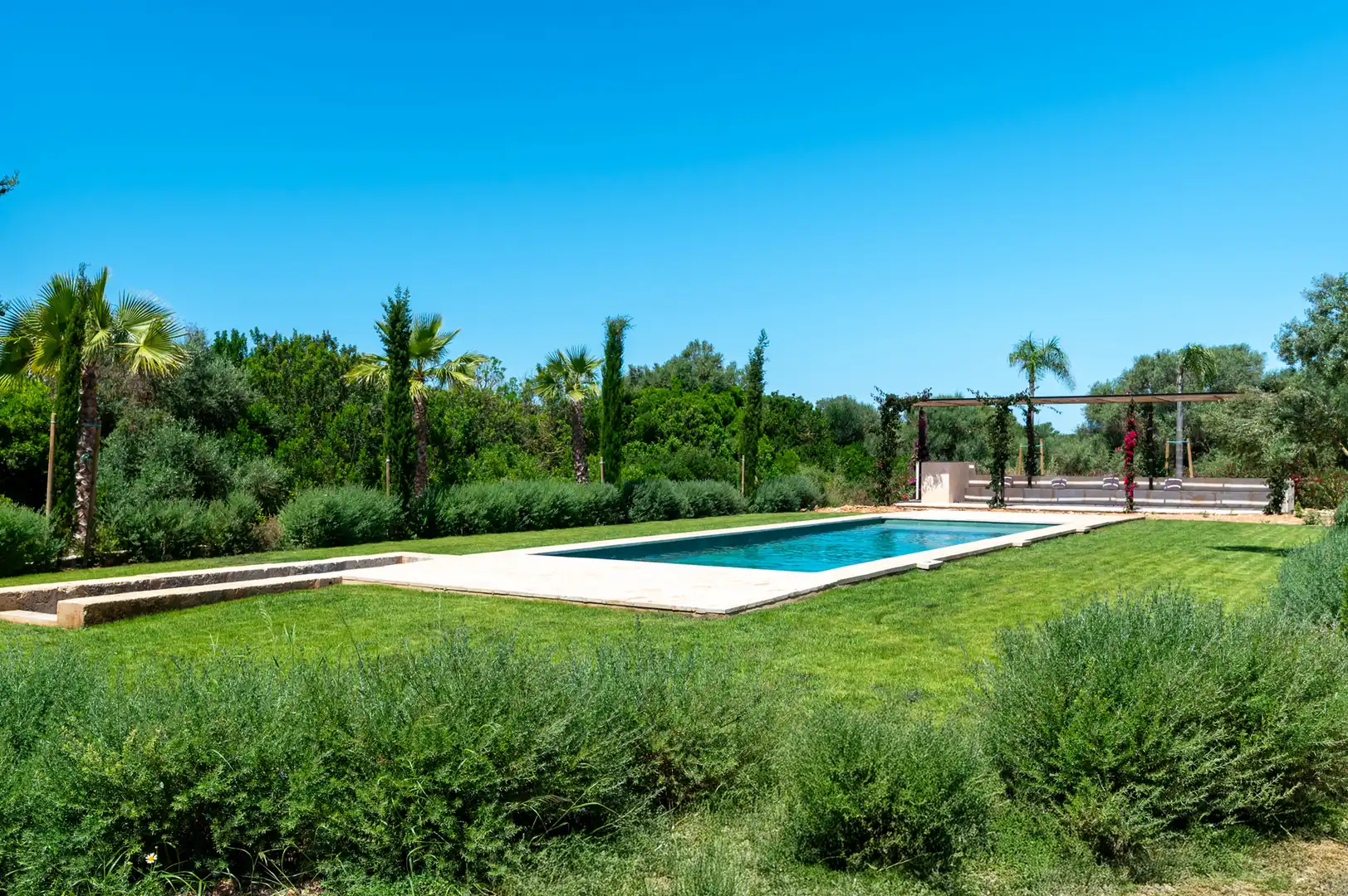 Piscina de Finca rústica en venda en Campos del Río amb Aire condicionat, Calefacció i Terrassa