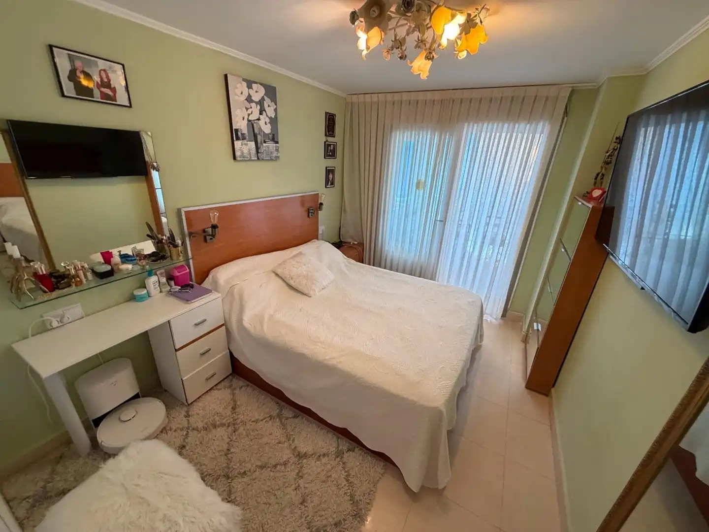 Bedroom of Flat for sale in Villajoyosa / La Vila Joiosa  with Air Conditioner and Community pool