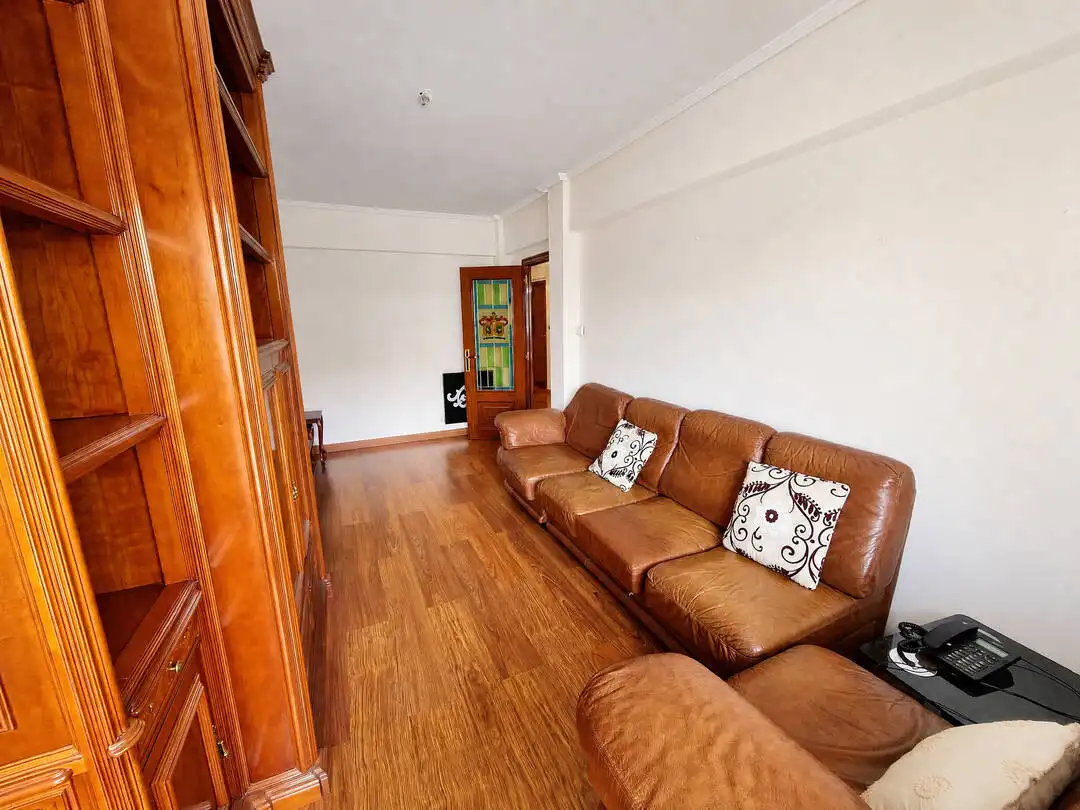 Living room of Flat for sale in Portugalete  with Heating and Balcony