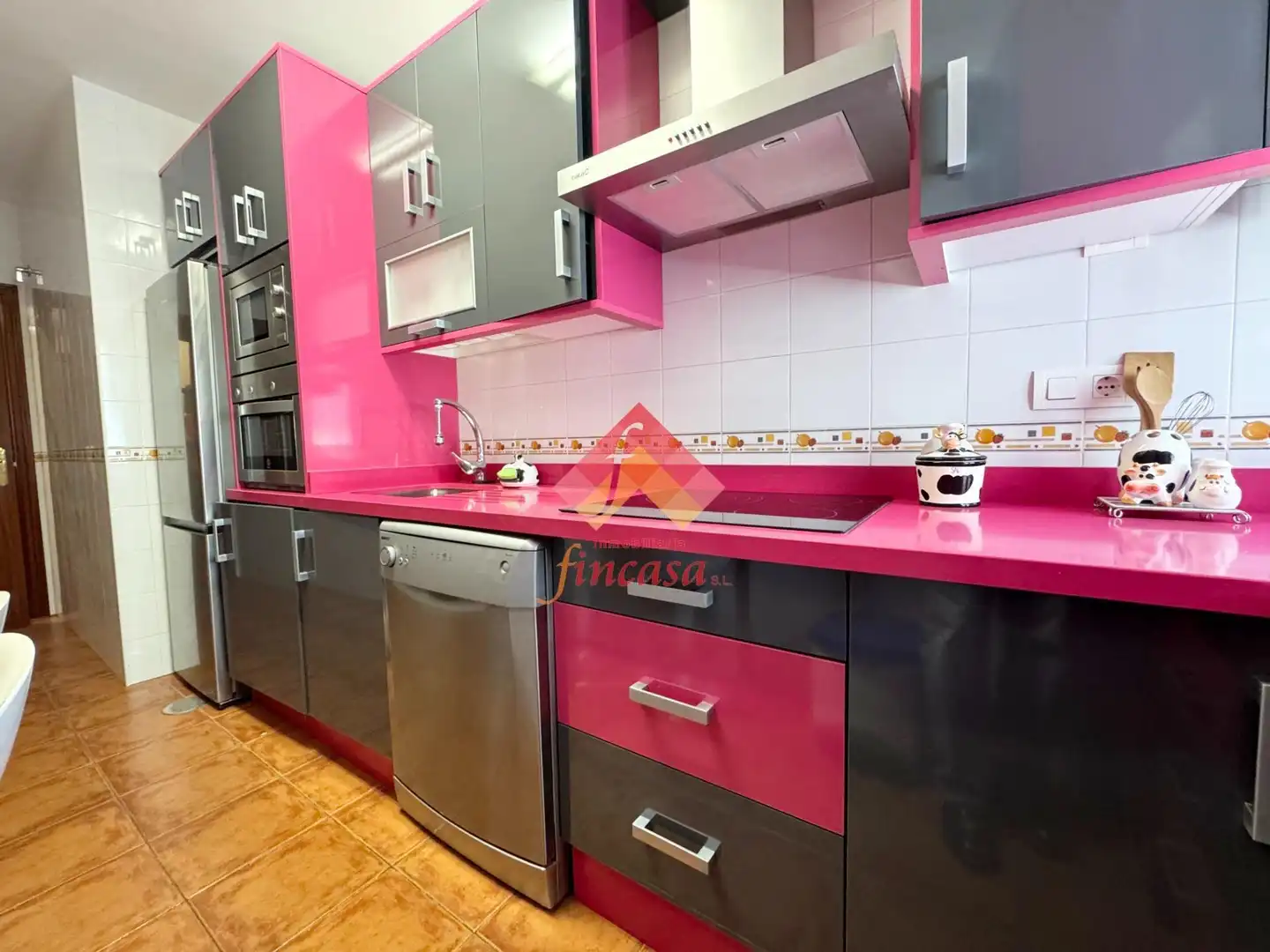 Cocina de Piso de alquiler en Ronda con Aire acondicionado y Amueblado