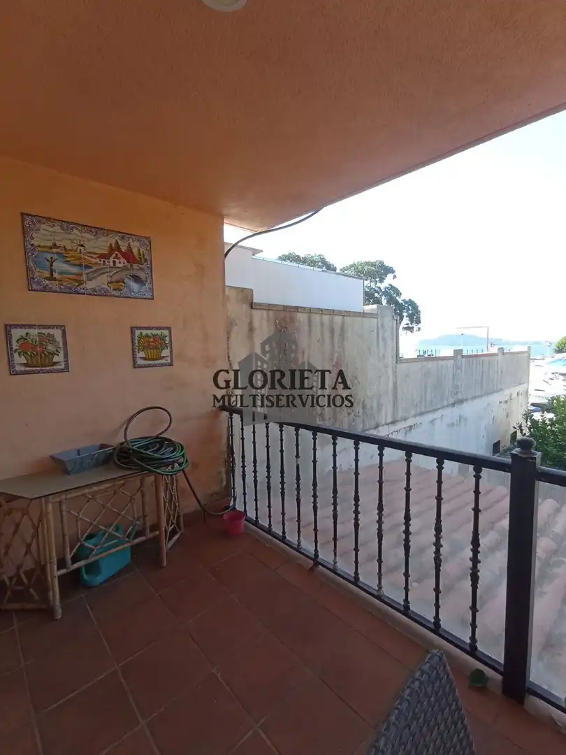 Terraza de Casa adosada en venta en Baiona con Calefacción, Parquet y Terraza