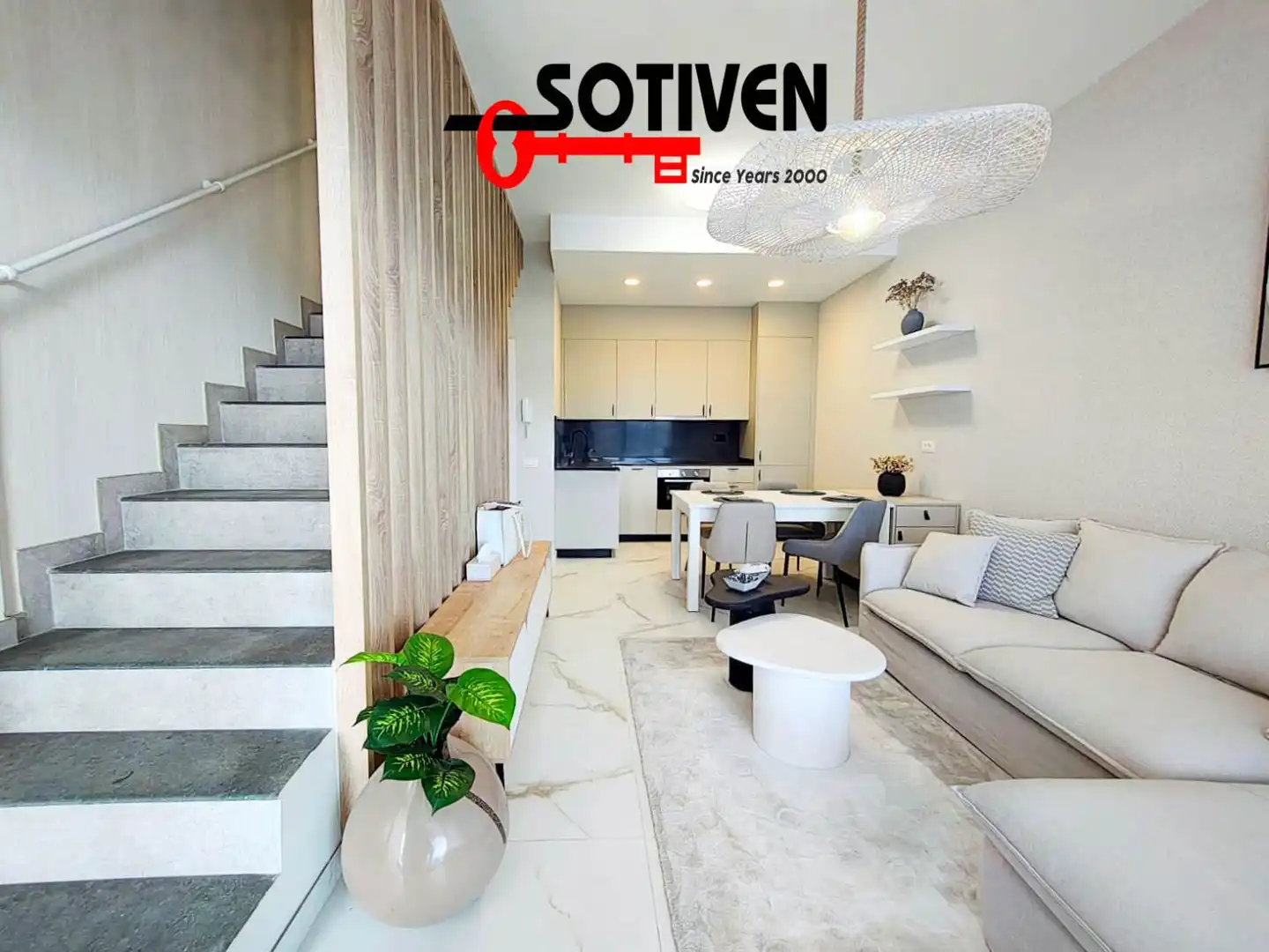 Sala de estar de Casa adosada en venta en Guía de Isora con Terraza