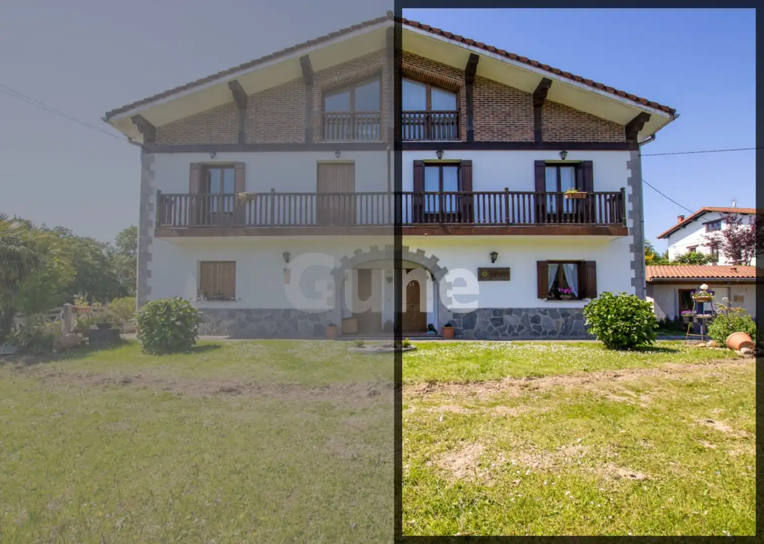 Vista exterior de Casa adosada en venta en Orendain con Calefacción, Terraza y Trastero