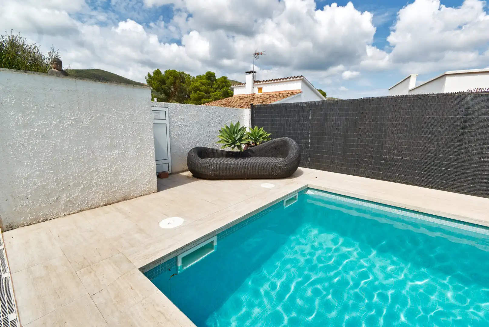 Swimming pool of Houses for sale in Castelldefels  with Air Conditioner, Heating and Private garden