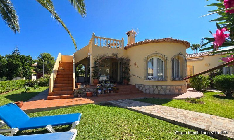 Garden of Single-family semi-detached for sale in Dénia  with Air Conditioner, Heating and Private garden