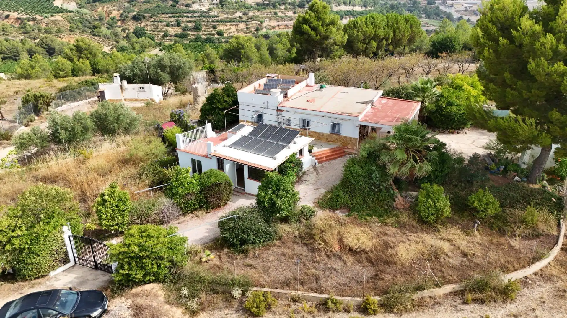 Vista exterior de Casa o chalet en venta en Godelleta con Calefacción, Jardín privado y Terraza