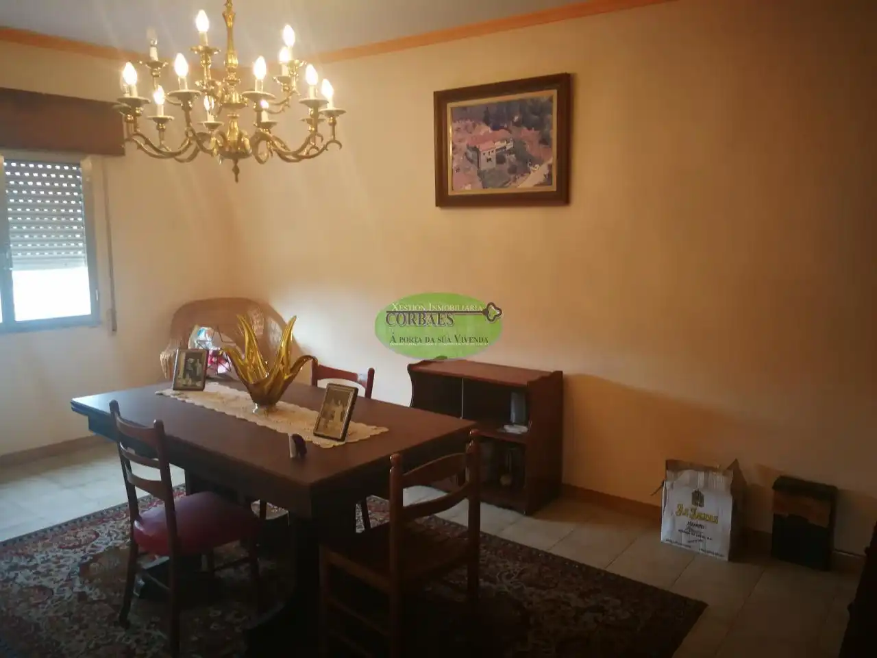Dining room of Houses for sale in Ourense Capital   with Heating, Private garden and Terrace