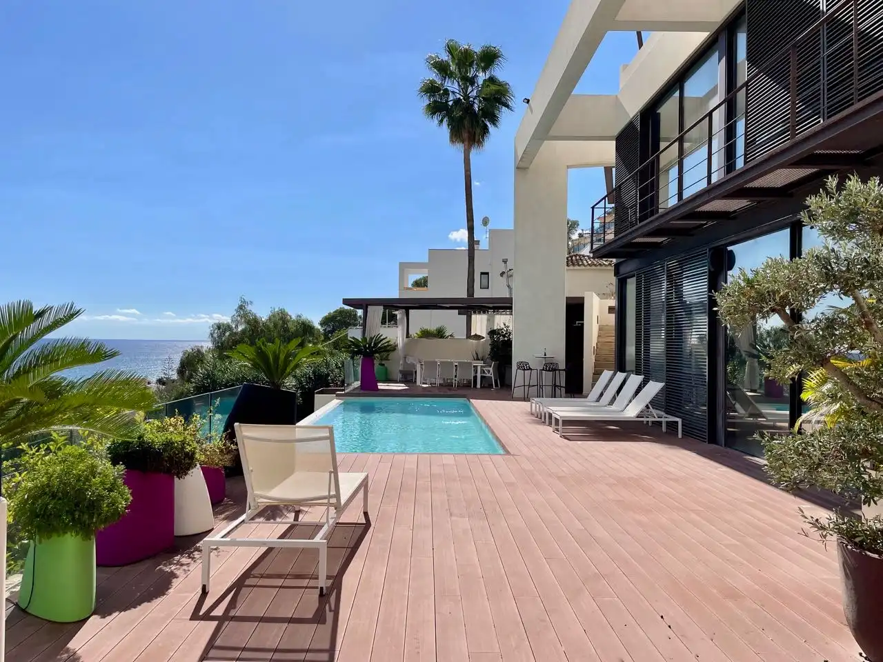 Terraza de Casa o chalet en venta en Benidorm con Piscina