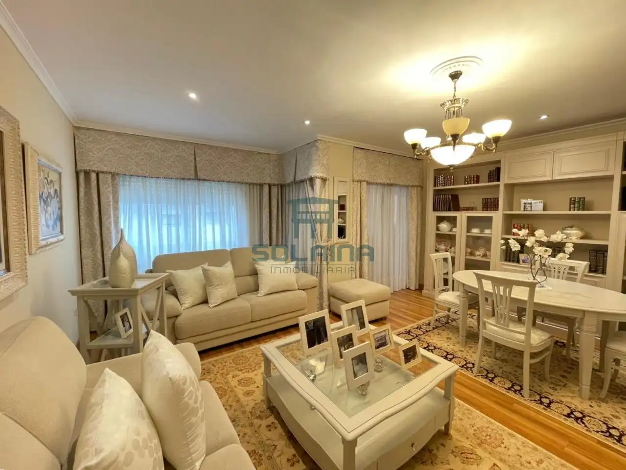 Wohnzimmer von Wohnung zum Verkauf in Ourense Capital  mit Heizung, Terrasse und Abstellraum