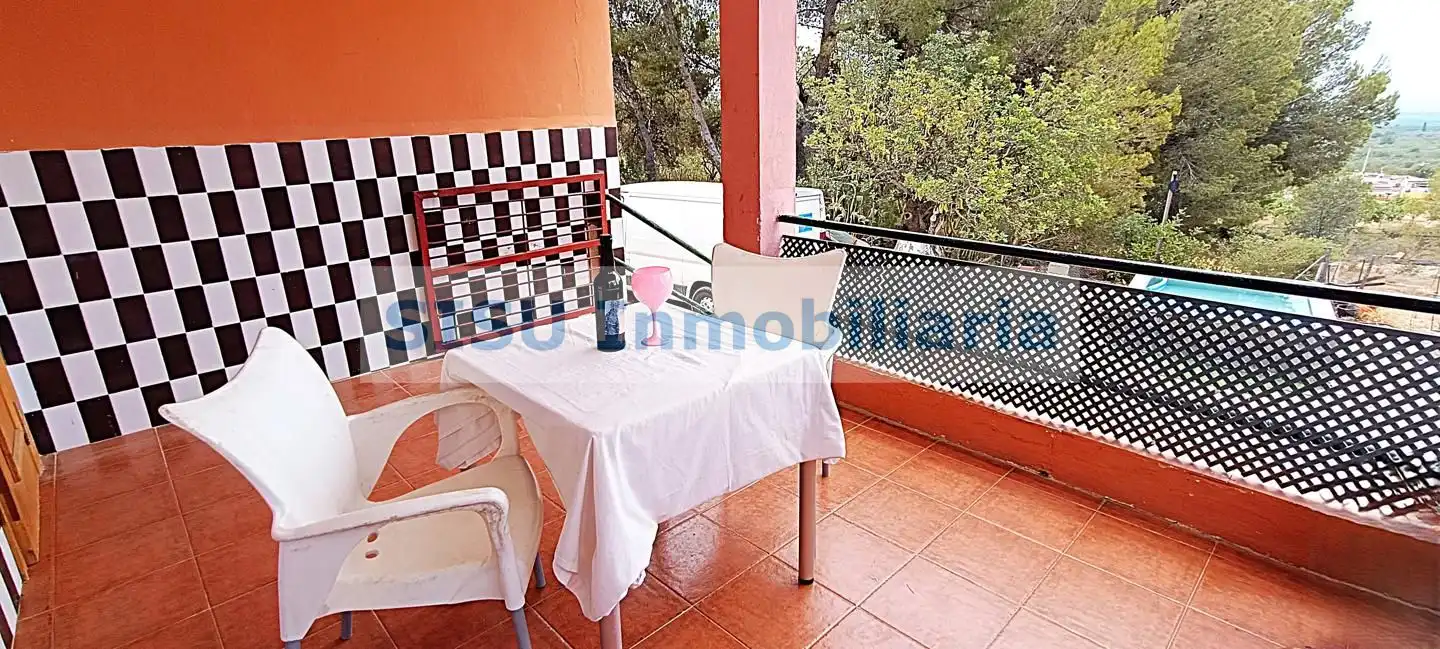 Terrassa de Finca rústica en venda en Llíria amb Jardí privat, Terrassa i Piscina