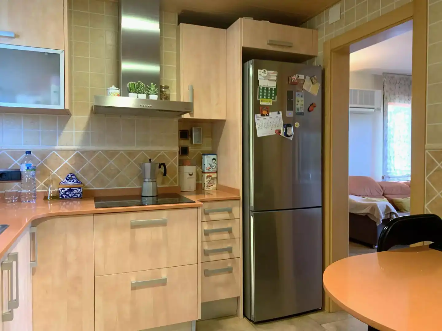 Küche von Wohnung zum Verkauf in Hostalric mit Heizung, Terrasse und Balkon
