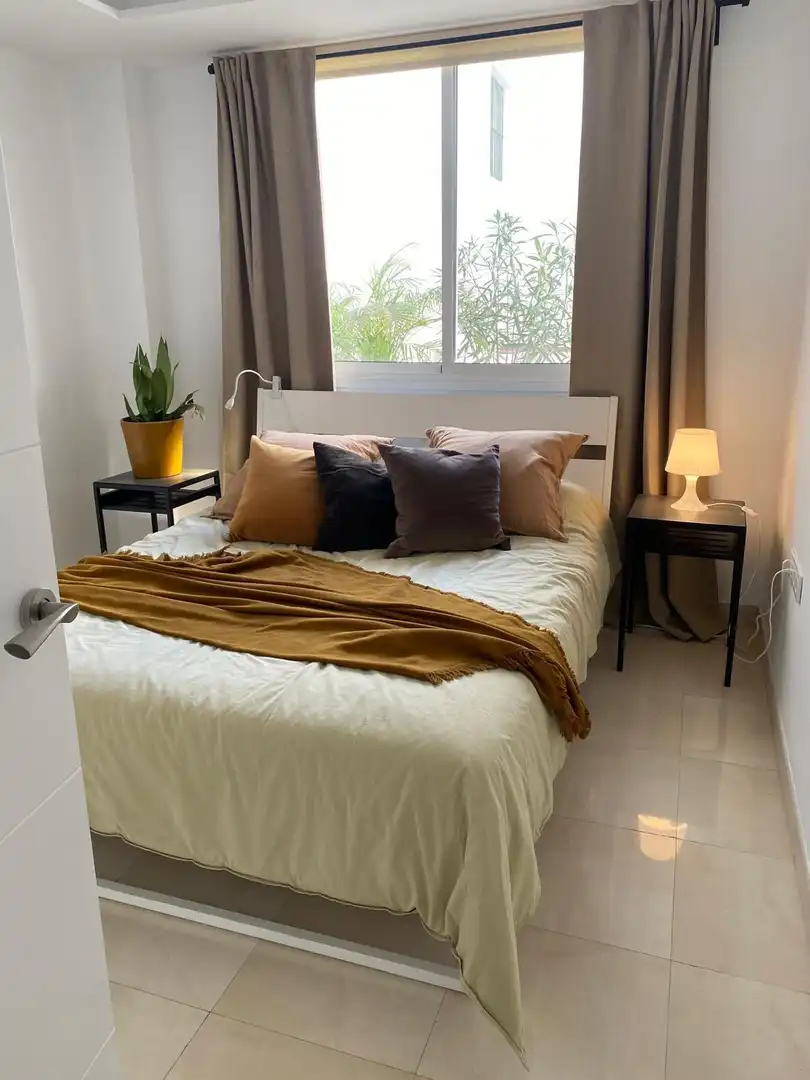 Schlafzimmer von Wohnung zur Miete in El Puerto de Santa María mit Klimaanlage und Möbliert