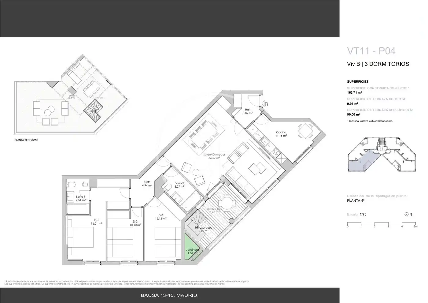 Attic for sale in Ciudad Lineal