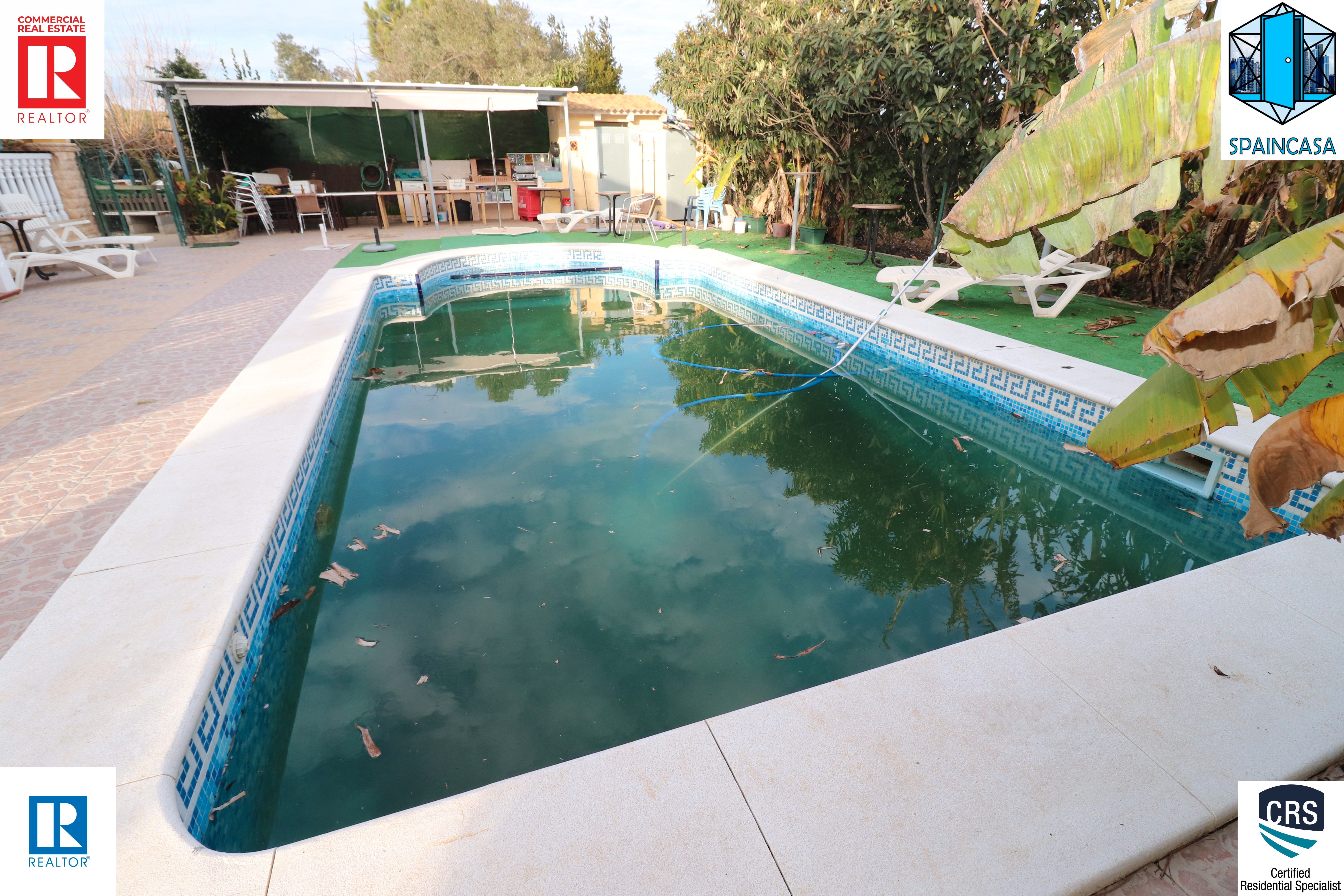 Piscina de Casa o xalet en venda en Aljaraque amb Aire condicionat, Calefacció i Jardí privat